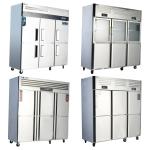 Commercial Kitchen Refrigerator with Durable Stainless Steel 220V-240V/110V/60HZ