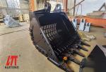 JS200 Excavator Rock Sieve Bucket Backfilling Trenches