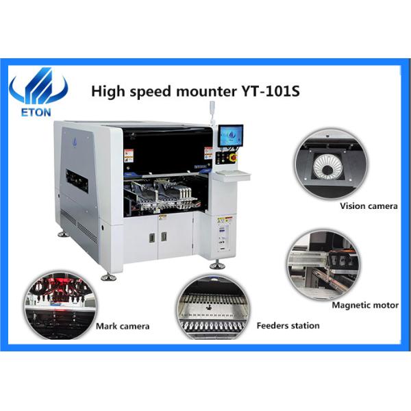 China Min 0201 - 40X40 Mm SMT Mounting Machine High Precision Automatic Pick And Place Machine factory