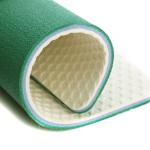 Moisture Proof Pvc Vinyl Basketball Court 20m Length Fireproof Court Mat