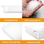 Refrigerator Organizer Bins,Food Storage Container With Lids For Fruit,