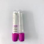 Disposable EDTA Tube For Blood Cell Analysis Excellent Performance Additive