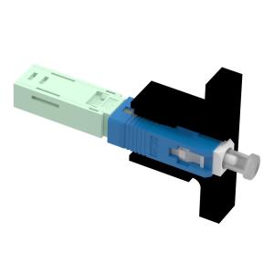 China Simplex SC Fiber Optic Fast Connector UPC Polished for Drop Cable FTTH Field Assembly factory