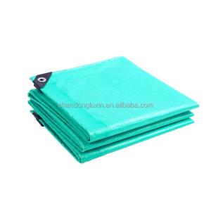 China Top- 180 gsm Green PE Tarpaulin for Rainproof and Sunshine Protection 3x4m/4x5m/4x6m factory