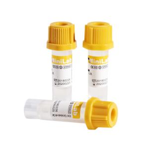 China Sterile 0.5ml Plastic Capillary Tubes For Blood Collection Single Use factory