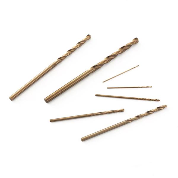 HSS Tungsten Carbide Straight Shank Twist Drill Bits For Stainless Steel Twist