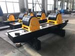60T Automatic Conventional Pipe Rotator Welding , Yellow Pipe Turning Rolls