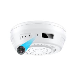 China IR Night Vision 1920*1080P Motion Activated Smoke Detector Camera factory