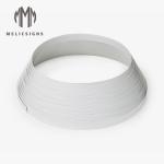 3d Sign Illuminated 35 Meters Length White Color Channel Letters Plastic Trim