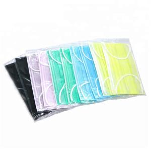 China Protective Sterile Disposable Mask Non - Woven Fabric Three Layer Breathable factory