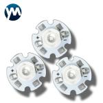 UV LED SMD 3W Imitation Lumen SMD Module High Power UV LED Silicone Lens 365nm