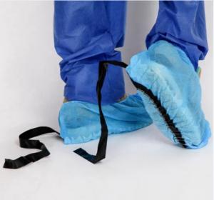 China Cleanroom ESD Nonwoven Slip Resistant Shoe Covers factory