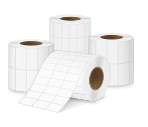 China Anti-Scratch White Vinyl Decal Roll PE PET Barcode Label Paper factory