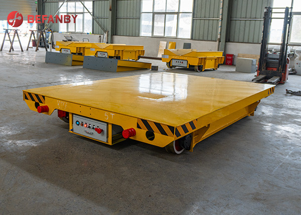 Support Customized Electrical Railway Transfer Trolley