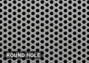 China 0.1mm Thin Mesh Perforated Sheet Pvc Coating factory