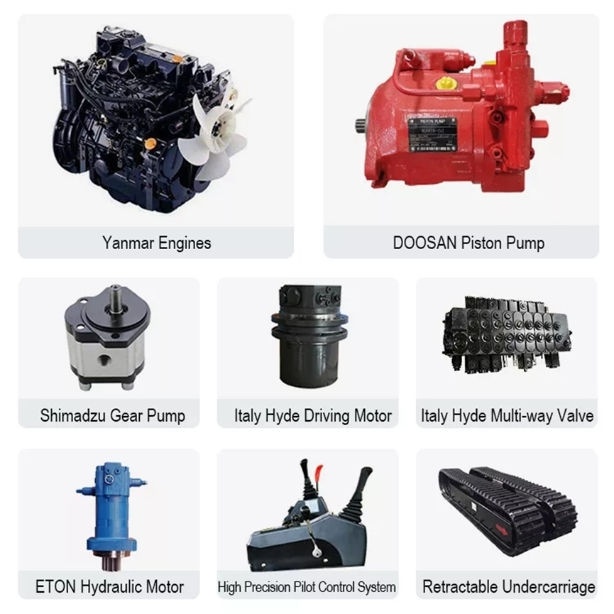 New Diesel Engine 6BT5.9 Complete Assembly Six Cylinder Turbocharged Power Unit