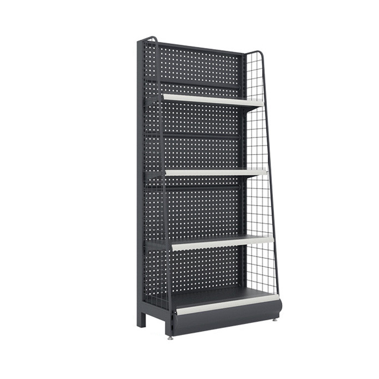Factory Wire Grid Mesh Display Shelving Grocery Rack Wire Mesh Supermarket Shelves