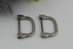 Factory Supply 31mm Zinc Alloy D Ring&Light Gold D Shape Buckles for Handbag