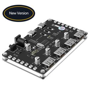 China Type C 4 Port USB 2.0 Hub Expansion Cards Circuit Board on sale