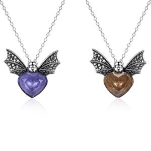 China 1.48ft 3.93g Sterling Silver Jewelry Sets 14K Gold Plated Bee Pendant Necklace factory
