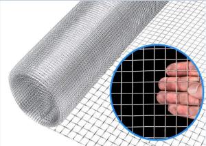 China 0.5mm-5mm Galvanized Steel Wire Mesh , 1.5m Square Chicken Wire Mesh factory