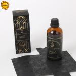 OEM Paperboard Essential Oil Packaging Box CMYK 4C Printing Gold Foil Stamping