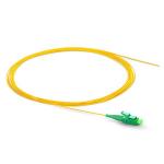 PVC 0.9mm Fiber Optic Pigtail LC SC FC ST UPC Fiber Optic Jumper Pigtail