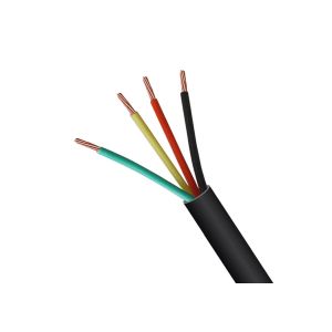 Double PVC Jacket Electrical Cable Wire BVV 7 Stranded Copper