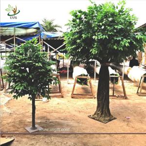 China UVG artificial trees for home decor and indoor fake banyan tree for wedding room decoration GRE063 factory