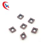 CCMT09T304 Tungsten Carbide Inserts Stainless Steel Finishing Physical Coating