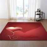 Love Contemporary Rugs For Living Room Bedroom 5x7 Anti Slip