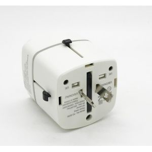 Interchangeable Plugs Android IOS Dual USB Fast Charger