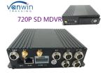 1080P 4 Channels Mobile DVR for Truck Taxi Bus GPS Tracking 3G Realtime Video