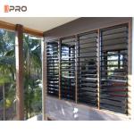Exterior Roller Shutter Anodised 4mm Aluminium Louver Window