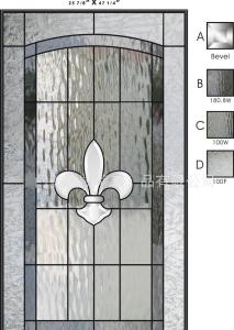 China new decorative glass designs of 2014 in hot selling factory