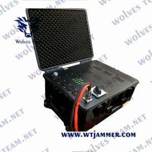 China 8543709200 Water Resistant 600W 433MHz Anti Drone Jammers factory