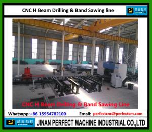 China CNC H Beams Drilling Machine factory
