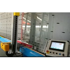 Smart Vertical Edge Deleting Machine , Automatic Glass Polishing Machine
