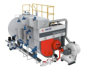 China Oil Gas Fired Steam Boiler WNS 2T Low NOx Emission 0.6MP - 3.8MPA Working Pressure factory