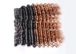 Ombre Virgin Brazilian Hair Deep Wave Two Tone Ombre Hair Extensions 1b/30