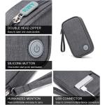 2W 5V UVC Disinfection Bag Portable LED UV Disinfection Bag 11*4*19cm