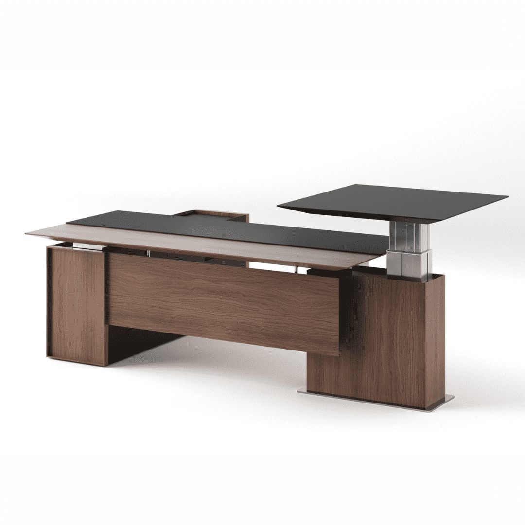 Executive Office Desk Electric Height Adjustable Standing Desk Modern Ergonomic