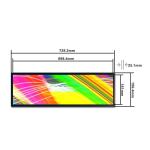 28.6 Inch IPS Bar Type Lcd Display With 500 Nits Luminance