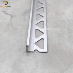 China Ceramic Protective Tile Edge Luxury Gold Tile Trim Accessories Profile factory
