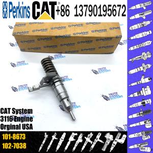 China New Fuel Injectors 101-8673 173-4647 127-8205 127-8222 1077732 0R8682 0R8483 0R3742 127-8216 for Caterpillar truck 3116 factory