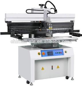China High Accuracy SMT Assembly Machine Chimall Semiautomatic Solder Paste Printer factory