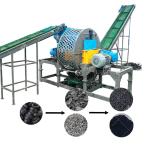 Twin Shaft Tyre Waste Tire Shredder Car Tire Recycling Production Line