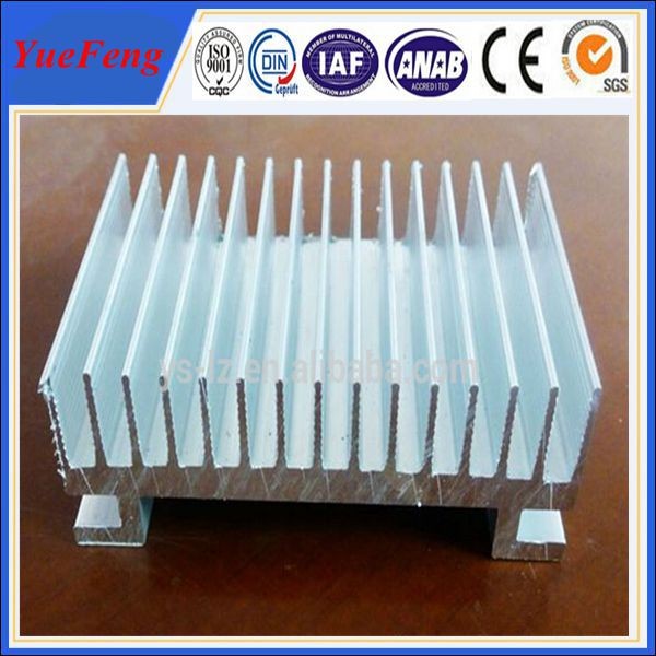 China Custom Aluminium Cooler Extrusions, aluminum profiles used in radiator factory