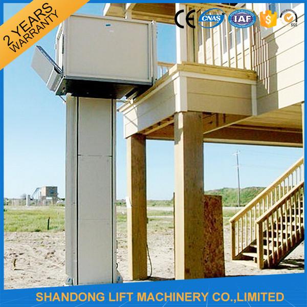 Automatic / Stationary Wheelchair Platform Lift Aluminum Alloy With Powder