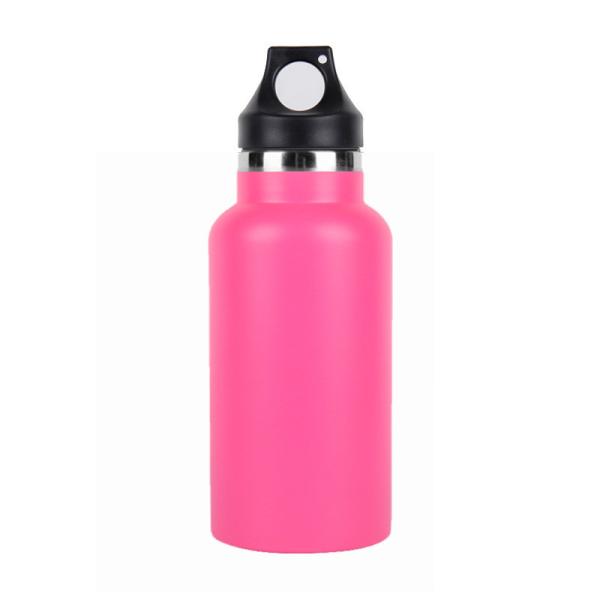 Vacuum Insulated Water Bottle Effortless One-Hand Operation Twist-Free No-Screw